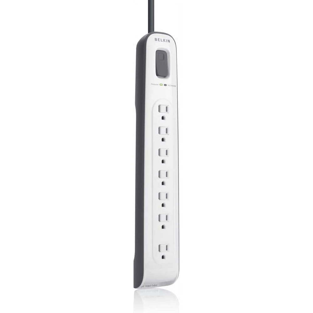 BELKIN BV107200-12 12 ft 7 Outlets 2280 J Surge Suppressor